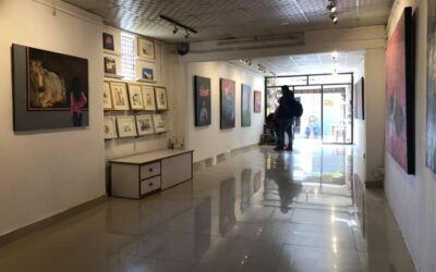 Anisha Maharjan exhibits at LA Gallery, Bouddha